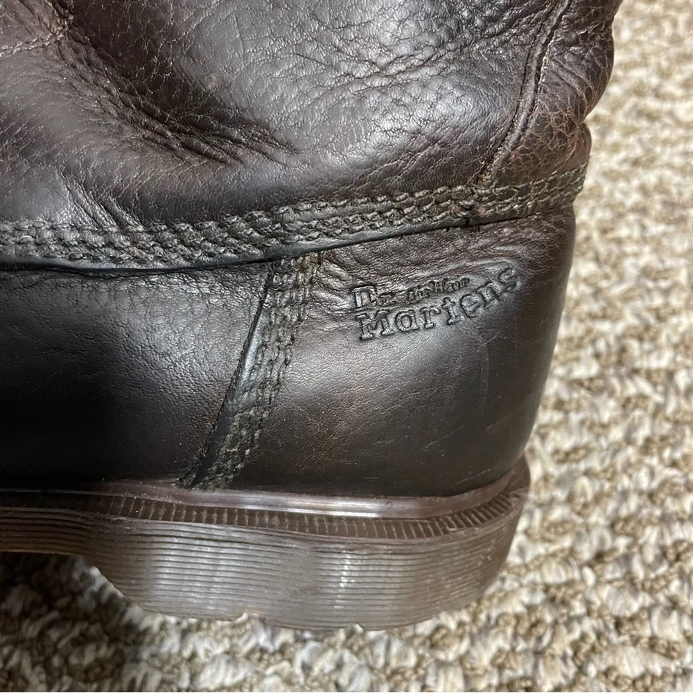 Dr. Martens 80’s 90’s Vintage Brown leather boots men’s 8126 made in England